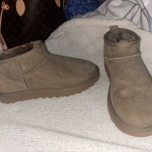 UGG Tan Shearling Lined Boots